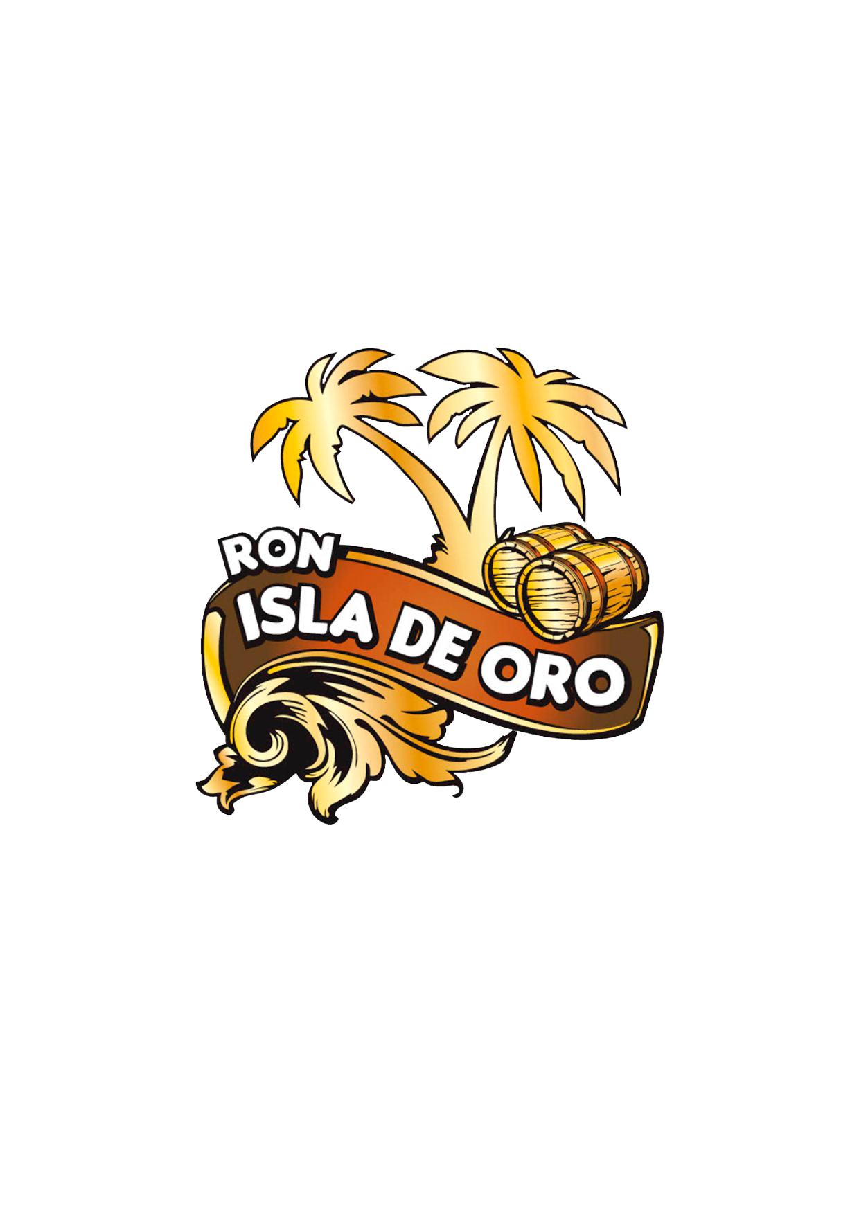 Logo Ron Isla de Oro